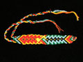 Friendship bracelet with yellow  music quaver