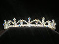 Sparkling hand made Swarovski crystal tiara
