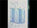 Music themed accordion Birthday card
