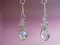 Music themed gifts Swarovski crystal earrings