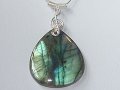 Gorgeous music gifts 925 Labradorite necklace
